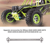 RC Car Drive Shaft, 4Pcs T-Power Metal Front Rear Drive Shaft for Wltoys A959/A949/A969/A979/K929-B RC Car